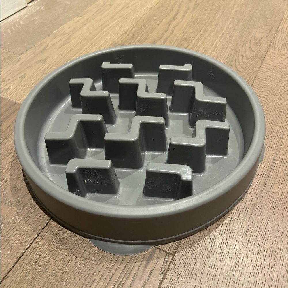 Slow feeder for large dog